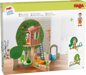 Kujukeste komplekt Haba Little Friends Garden & Forest, 46 cm, mitmevärviline