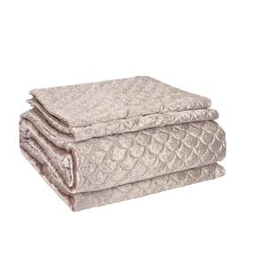 Lovatiesės komplektas Domoletti Mink, rožinė, 220 cm x 240 cm