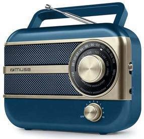 Radio uztvērējs Muse M-056 NB, zila krās.