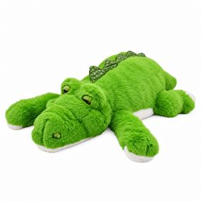 Pliušinis žaislas krokodilas Lean Toys 32705, žalia sp., 120 cm