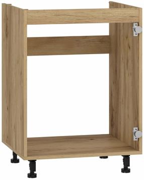 Karkasas, spintelei po kriaukle Vento DK-60/82, 52 cm x 60 cm, 82 cm, craft oak sp.