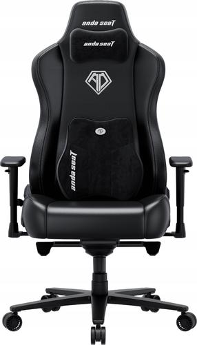 Игровой стул Anda Seat Novis Plus XL, 54 x 57 x 125 - 131 см, черный цв.