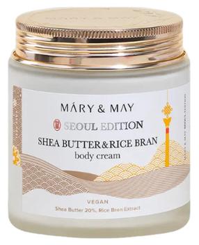 Kūno sviestas Mary & May Seoul Edition Shea Butter & Rice Bran, 250 ml