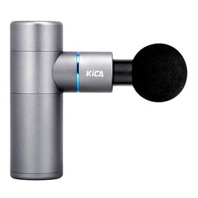 Массажный пистолет Kica KiCA K1, серебристый цв./серый цв.
