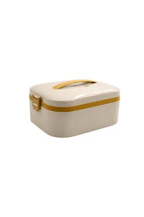 Konteiner toidu jaoks Hermia BU0134, 0.65 l, 18.5 cm x 14.5 cm, valge v.