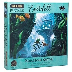 Puzle Starling Games Everdell Pearlbrook Depths, 48 cm x 68 cm, 1000 gab., daudzkrāsaina