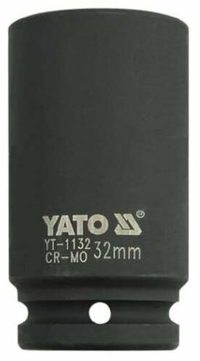 Šešiakampis smūginis lizdas Yato YT-1132, 32 mm, 3/4"