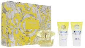 Dāvanu komplekts sievietēm Versace Yellow Diamond, 3 gab.