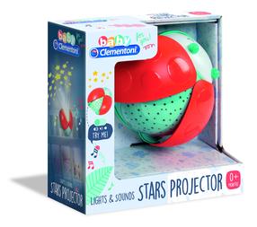 Проектор - детский ночник Clementoni Bug projector, белый цв.
