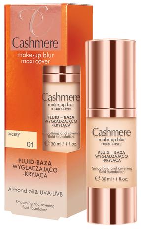 Vedel jumestuskreem Dax Cosmetics Cashmere Make-Up Blur Maxi Cover Fluid, 01 ivory, 30 ml
