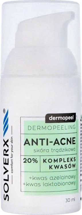 Скраб для лица Solverx Dermopeeling Anti-Acne, 30 мл