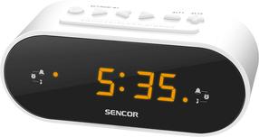 Radio modinātājs Sencor SRC 1100, balta krās.