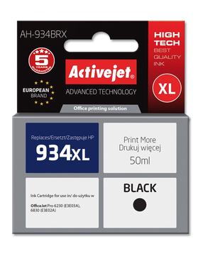 Rašalinio spausdintuvo kasetė ActiveJet Premium AH-934BRX, juoda sp., 50 ml