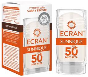 Päevituse hooldusvahend tooted näole Ecran Sunnique SPF50+, 30 ml