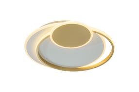 Šviestuvas lubų Domoletti Rubi 2200424, LED, 4000 °K, 0 x 42 W, aukso sp. / balta sp.