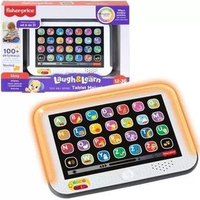 Игровой планшет Mattel Fisher Price Laugh & Learn, ПЛ, белый цв.