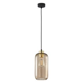 Šviestuvas kabinamas TK Lighting Marco 3314, E27, 0 °K, 1 x 60 W, ruda sp. / aukso sp.