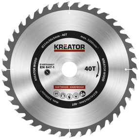 Лезвия пилы Kreator, металл, 254 мм