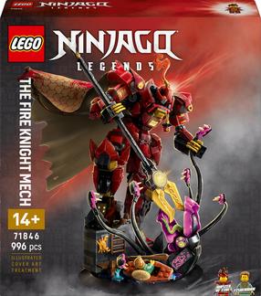 Konstruktors LEGO® Ninjago Uguns bruņinieka robots 71846, 996 gab.