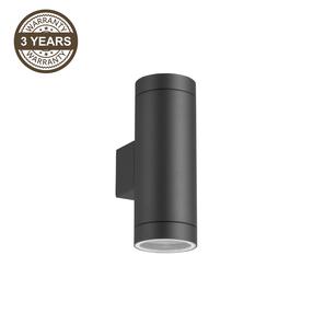 Sieninis lauko šviestuvas Domoletti Eldo HR60274, 7W, GU10, IP44, juoda sp., 11 cm x 20 cm