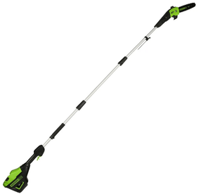 Аккумуляторный высоторез Greenworks GD60PS25, 25 см, без батареи