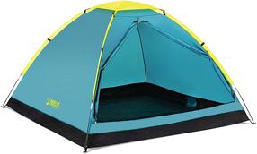 Kolmekohaline telk Bestway Pavillo Cooldome 3 68085, kollane v./roheline v., 210 cm x 210 cm x 130 cm