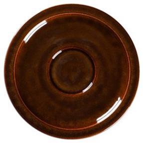 Блюдце для чашки RAK Stone, коричневый цв.