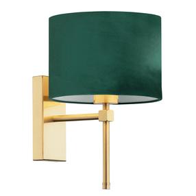 Lampa sienas Argon Abbano 8107, E27, 1 x 15 W, zaļa krās. / zelta krās.