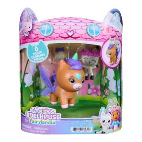 Figūrėlių rinkinys, su priedais Spin Master Gabbys Dollhouse Fairyriffic Friends, įvairių spalvų