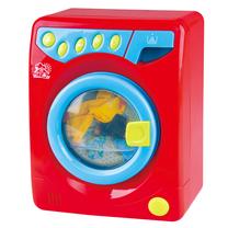 Žaislinė buitinė technika, skalbimo mašina PlayGo Sweet Home 3205/3363, mėlyna sp./raudona sp.