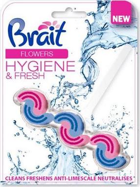 WC valiklis - gaiviklis Brait Hygiene & Fresh Flowers, 45 g