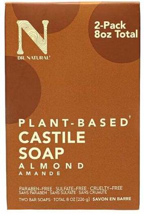 Ziepes Dr. Natural Castile Bar Almond, mandeles, 226 g, 2 gab.