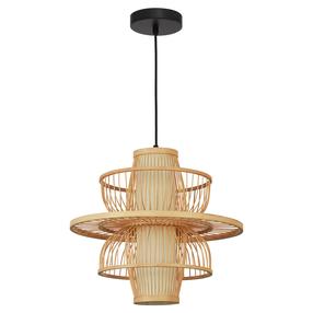 Šviestuvas lubų Light Prestige Astra, E27, 1 x 15 W, ruda sp. / juoda sp.