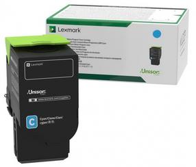 Тонер Lexmark 78C2UCE, циановый голубой (cyan) цв.