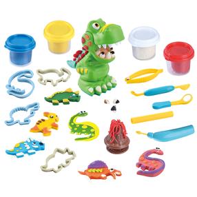 Modelino komplekt tööriistadega PlayGo Dentist Dino, mitmevärviline