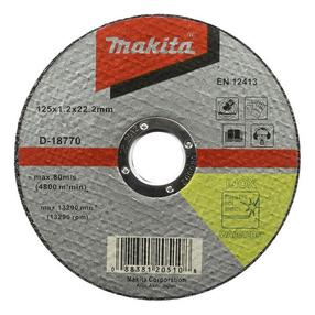 Pjovimo diskas Makita D-18770-10, 125 mm x 1.2 mm x 22.2 mm, 10 vnt.