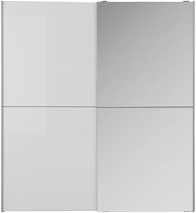 Skapis Forte KAIS82241-C04, pelēka krās., 170.3 cm x 61.2 cm x 190.5 cm