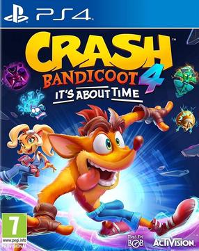 PlayStation 4 (PS4) spēle Activision Crash Bandicoot 4: It's About Time, angļu