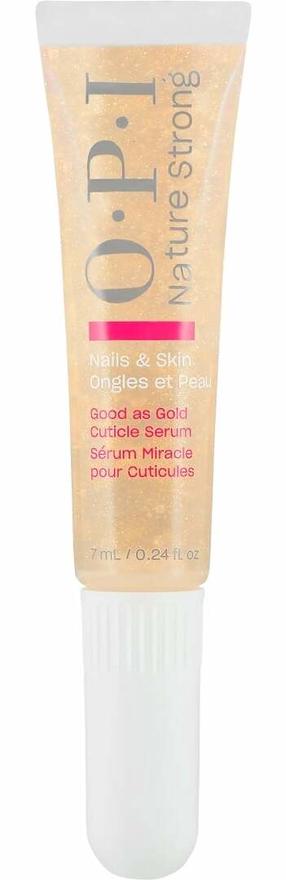 Nagu un kutikulu eļļa OPI Nature Strong Good As Gold Serum, 7 ml