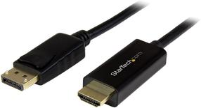 Laidas StarTech DisplayPort to HDMI Displayport, HDMI, 2 m, juoda sp.