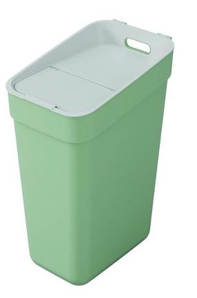 Мусорное ведро Curver Ready To Collect, зеленый цв., 30 л, 55.1 см x 24.6 см