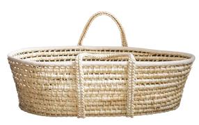 Kelioninis kūdikių lopšys Ahojbaby Moses Basket 83 x 45 cm, ruda sp.