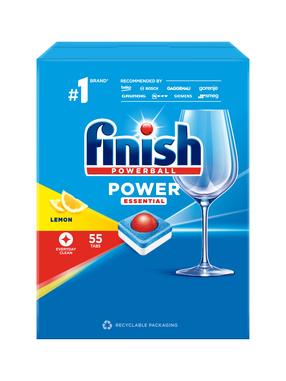 Nõudepesumasina tabletid Finish Powerball, 55 tk