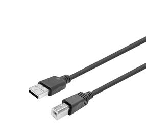 Кабель Vivolink PROUSBAB20 USB 2.0, Micro B, 10 м, черный цв.