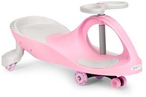 Гравитационный самокат EcoToys Wiggle Car, розовый цв.