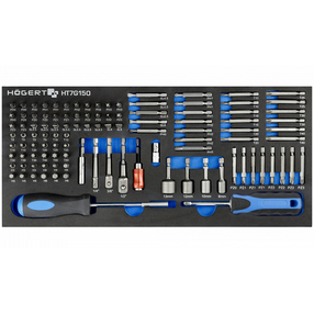 Набор битов для отверток, набор GE HT7G150, H, 1/4"