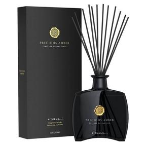 Mājas aromatizētājs, smaržu kociņi Rituals Private Collection Precious Amber, 450 ml Melna krās.