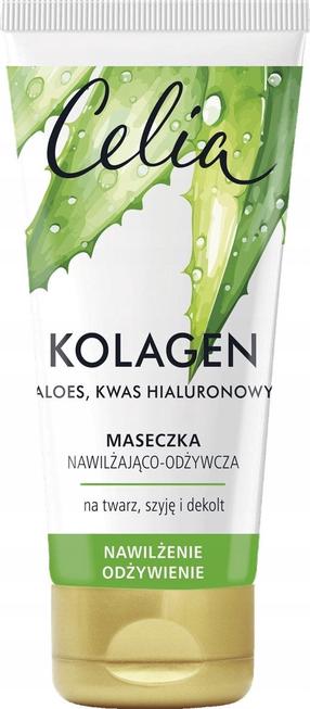Näomask Celia Kolagen Aloes, 60 ml