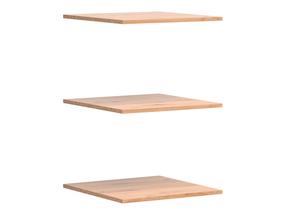 Lentynėlė Lamea, 49.5 cm x 50.5 cm, artisan oak sp., 3 vnt.