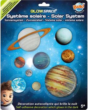 Lipdukai Buki France Solar System, įvairių spalvų